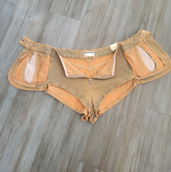 BNWOT Free People We the People Prince Street denim Shorts - Picture 9 of 12